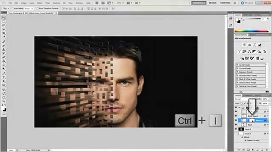 نحوه ایجاد افکت پراکندگی در فتوشاپ |  How to Create a Dispersion Effect in Photoshop