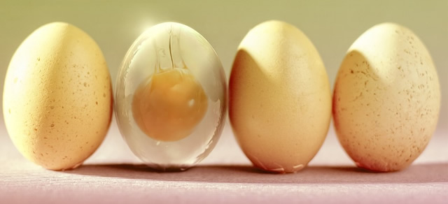 آموزش ساخت تخم مرغ حبابی